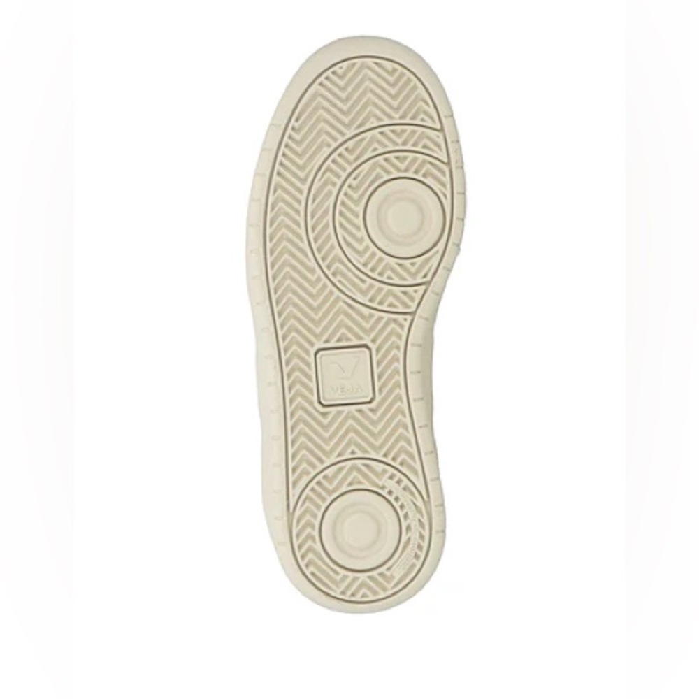 VEJA V-10 LEATHER SNEAKERS IN WHITE PETALE 40 9 - Picture 6 of 12